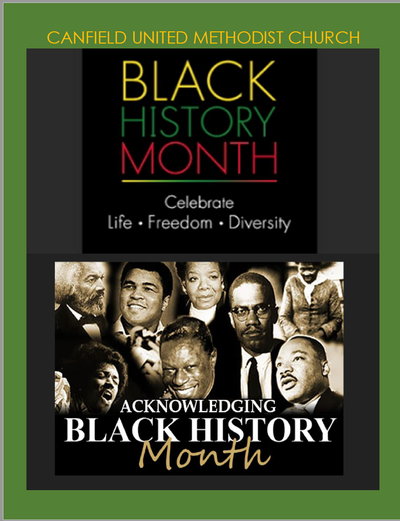 2023 February Black History Month – Canfield United Methodist Church